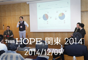 「Team HOPE関東地区第1回イベント」を実施いたしました